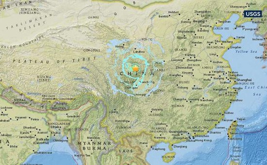 Hai trận động đất liên tiếp ở Trung Quốc