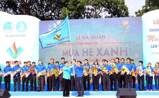 Lễ xuất quân các hoạt động tình nguyện hè tại đảo Thổ Chu