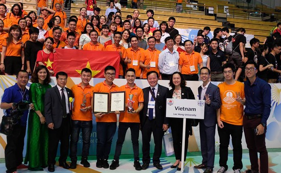 Đội tuyển Robocon Việt Nam vô địch ABU Robocon 2017