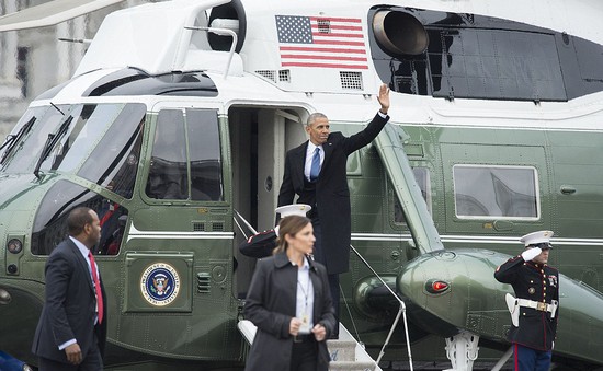 Cựu Tổng thống Obama rời Washington