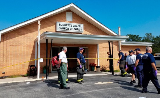 Mỹ: Nổ súng ở nhà thờ, ít nhất 7 người thương vong