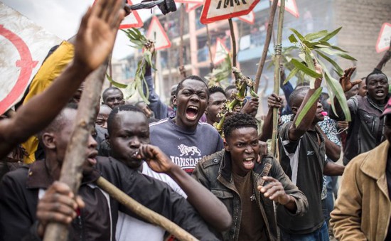 Căng thẳng bùng phát sau bầu cử tại Kenya