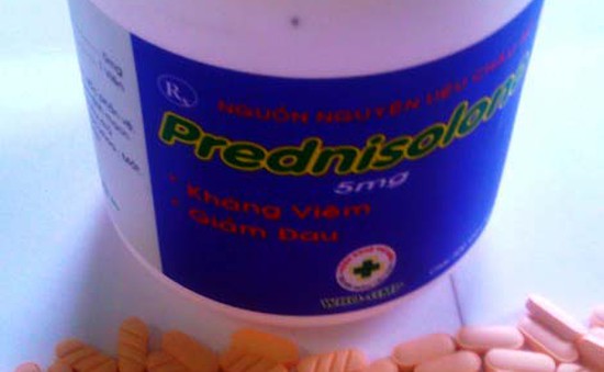 Phát hiện lô thuốc hen giả nhãn hiệu Prednisolon