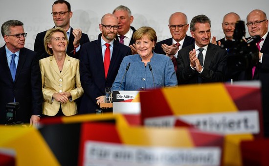 Bầu cử Quốc hội Đức: Đảng Dân chủ Thiên chúa giáo giành chiến thắng