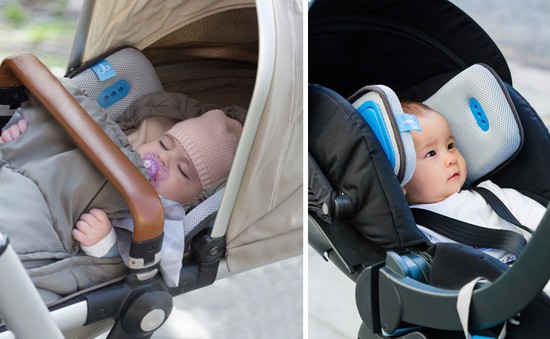 Xe đẩy em bé có thiết bị lọc sạch không khí sắp ra mắt