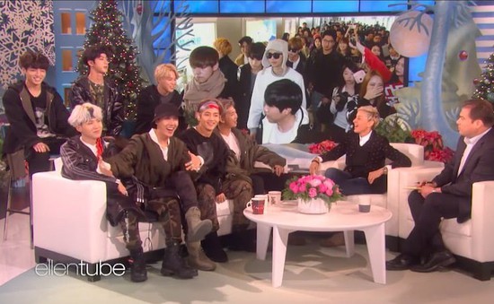 Chương trình The Ellen Show bị nhóm nhạc đình đám xứ Hàn "dội bom"