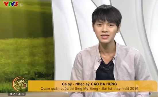 Cao Bá Hưng chia sẻ về tình đầu "gà bông" trên sóng Truyền hình