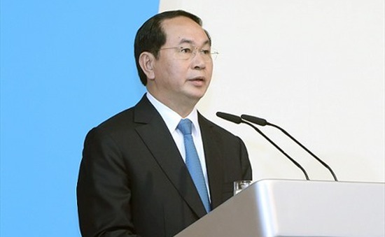 Chủ tịch nước Trần Đại Quang: Quan hệ Việt Nam - Belarus có nhiều tiềm năng để phát triển