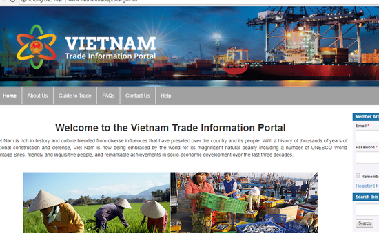 Khai trương Cổng thông tin Thương mại Việt Nam