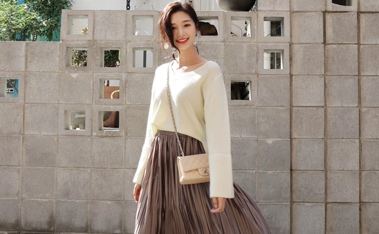 Gợi ý phổi đồ len đẹp chuẩn phong cách Hàn Quốc