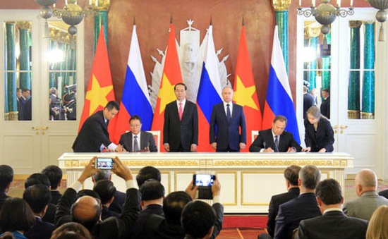 Xung lực mới cho quan hệ giữa Việt Nam với Nga và Belarus