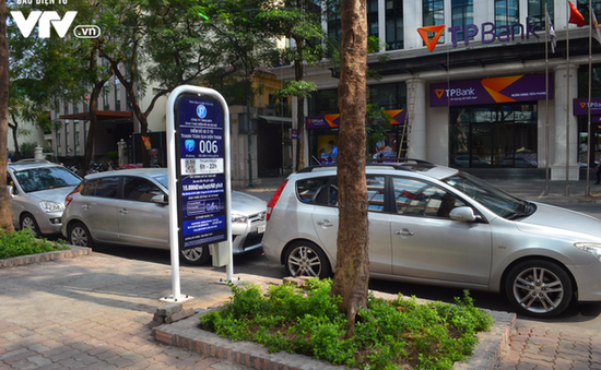 Dịch vụ đỗ xe iParking sẽ được triển khai ở 4 quận Hà Nội vào quý I/2018