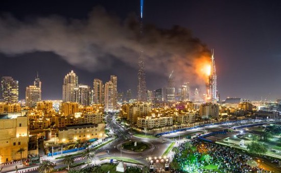 Lại xảy ra cháy tại Dubai