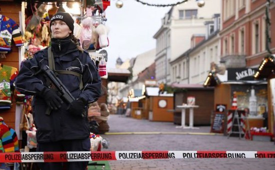 Đức vô hiệu hóa thiết bị nổ gần chợ Giáng sinh ở Potsdam