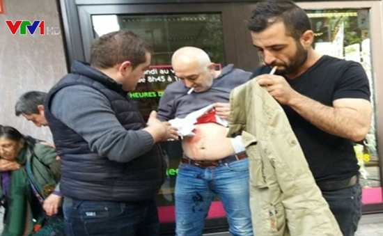 Đụng độ trước Lãnh sự quán Thổ Nhĩ Kỳ ở Bỉ, nhiều người bị thương