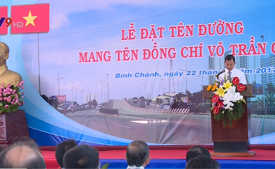 Đường dẫn cao tốc TP.HCM - Trung Lương được đặt tên Võ Trần Chí
