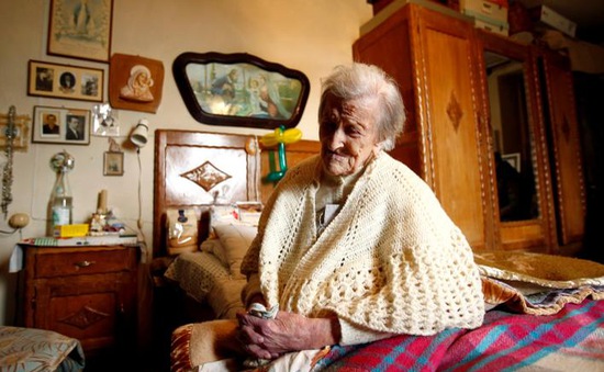 Người già nhất thế giới qua đời ở tuổi 117 tại Italy