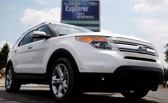 Khoảng 1,3 triệu xe Ford Explorer tại Mỹ có thể bị thu hồi