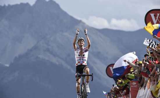 Tour de France 2017: Warren Barguil về nhất chặng 18