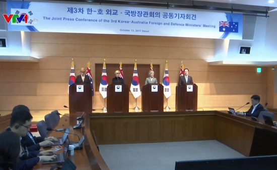 Hàn Quốc, Australia họp tham vấn vấn đề Triều Tiên