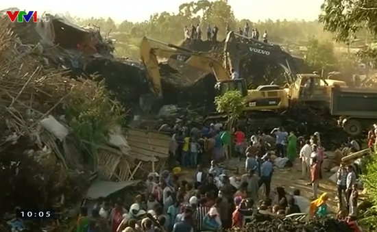 Lở rác ở Ethiopia, 46 người thiệt mạng