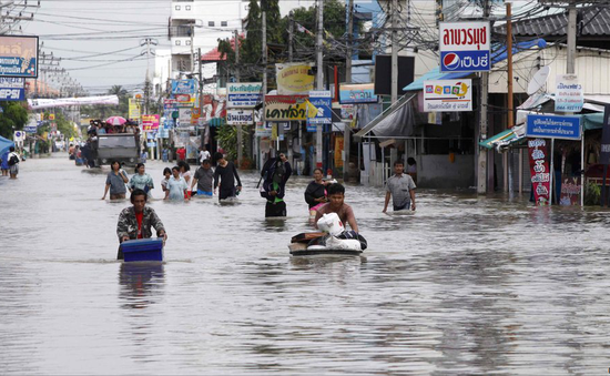 Lũ lụt nghiêm trọng ở Thái Lan, 23 người thiệt mạng