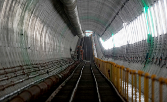 Ngày 31/10, robot hoàn thành việc thông hầm tuyến metro số 1