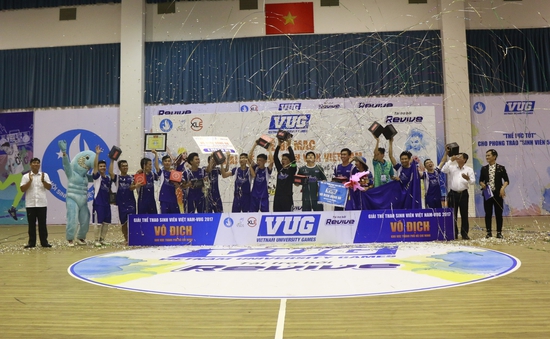 ĐH Bách Khoa giành ngôi vô địch Futsal sinh viên khu vực TP.HCM