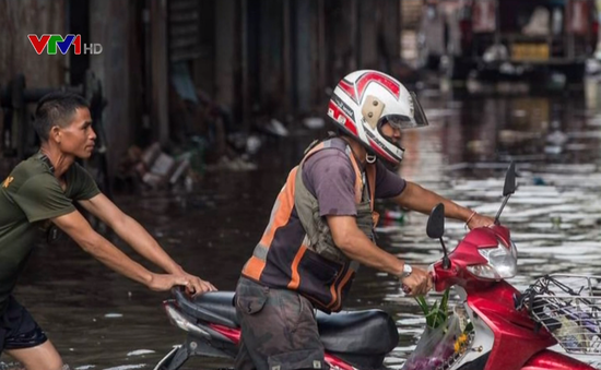 Thái Lan: Mưa lớn, Bangkok ngập úng diện rộng