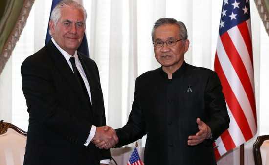 Mỹ cải thiện quan hệ với Thái Lan