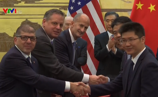 Mỹ - Trung Quốc tăng cường hợp tác thương mại