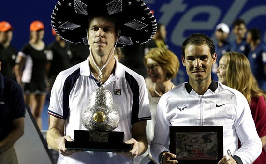 Chung kết Acapulco 2017: Nadal lỡ danh hiệu ATP thứ 70