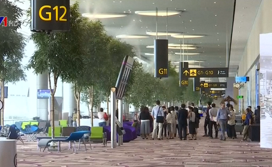 Nhà ga "không nhân viên" ở sân bay Changi (Singapore) khai trương trong năm nay
