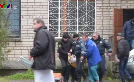 Nổ lựu đạn tại tòa án ở Ukraine, 2 người thiệt mạng