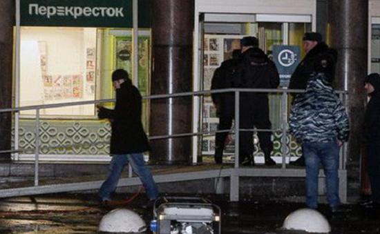 Nổ siêu thị tại Nga, 9 người bị thương