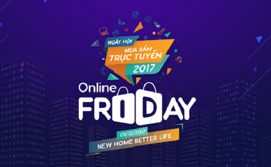 ”Bùng nổ” Online Friday, doanh số quẹt thẻ tăng 500%
