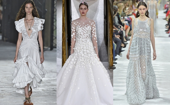 Ngắm những thiết kế váy cưới làm "chao đảo" Tuần lễ thời trang Paris