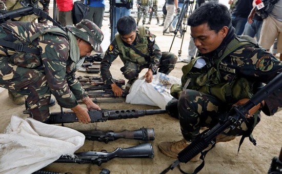 Philippines chiếm trung tâm chỉ huy tại Marawi