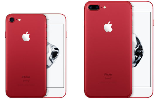 Ra mắt iPhone X, Apple “khai tử” iPhone 7/7 Plus màu đỏ