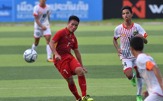 U15 Việt Nam thắng trận thứ hai liên tiếp tại Giải vô địch U15 Đông Nam Á 2017