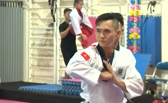 Hồ Thanh Phong - gương mặt mới của ĐT quyền taekwondo Việt Nam tại SEA Games 29