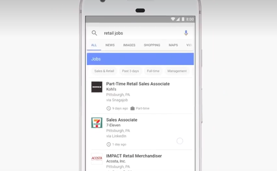 Google lấn sân sang lĩnh vực tuyển dụng với "Google for Jobs"