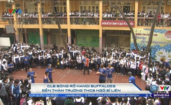 Hanoi Buffaloes tới trường học: Đem bóng rổ đến gần hơn với mọi người!