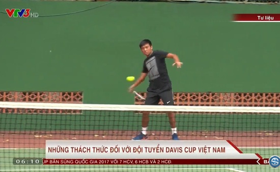 Những thách thức với ĐT Davis Cup Việt Nam trước trận Play-off với ĐT Iran