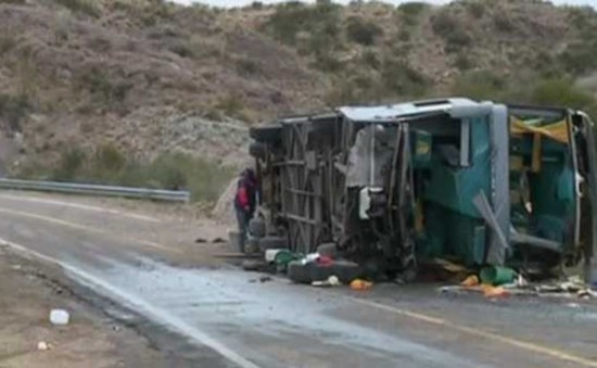 Tai nạn xe bus tại Argentina, 15 người thiệt mạng