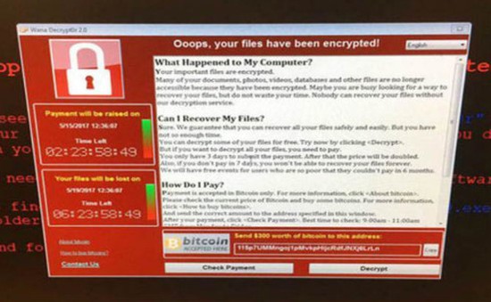 Europol cảnh báo các vụ tấn công mới tinh vi hơn WannaCry