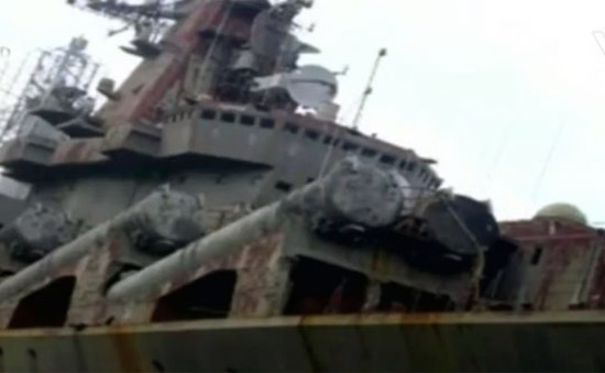 Ukraine bán sắt vụn tàu tuần dương hạng nặng