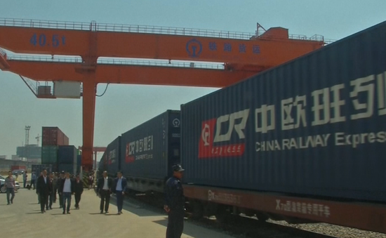 Chuyến tàu hàng nối Trung Quốc và Anh hoàn tất lộ trình