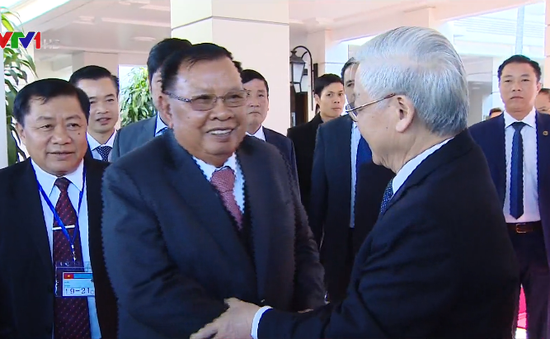 Tổng Bí thư, Chủ tịch nước Lào rời Hà Nội