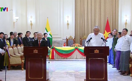 Dấu mốc trong quan hệ Việt Nam - Myanmar
